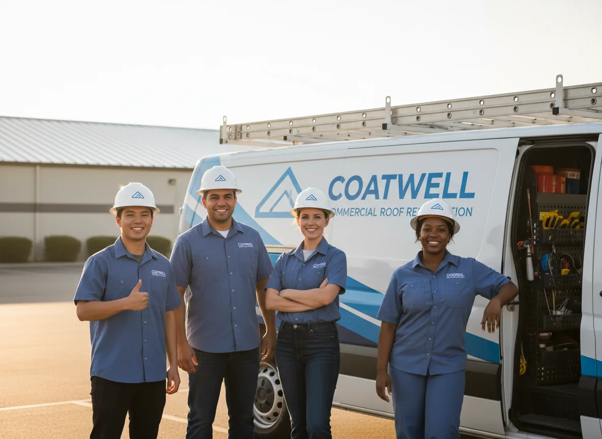 Commercial roof coating company in Mansfield, IL